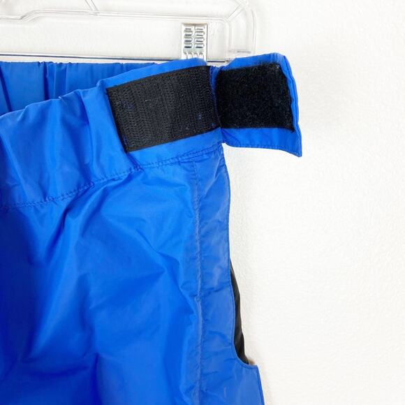 Vintage 80s Moonstone Gore Tex Ski Pants Snow Slopes Unisex Blue Black Small - Picture 8 of 14